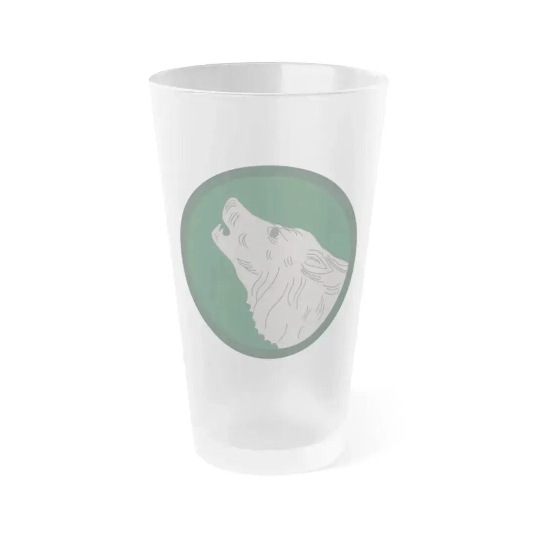 104th infantry (U.S. Army) Frosted Pint Glass 16oz Default Title - Go Mug Yourself