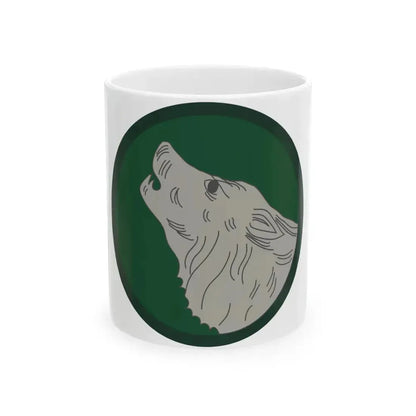 104th infantry (U.S. Army) White Coffee Mug 11oz - Go Mug Yourself