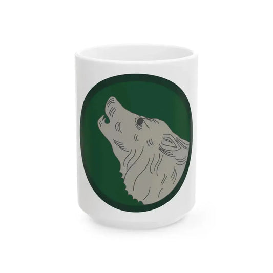 104th infantry (U.S. Army) White Coffee Mug 15oz - Go Mug Yourself