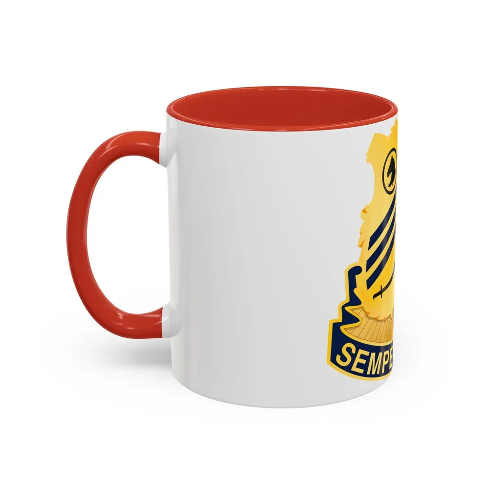 105 Cavalry Regiment (U.S. Army) Accent Coffee Mug-Go Mug Yourself