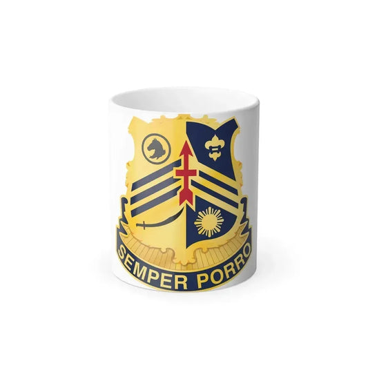 105 Cavalry Regiment (U.S. Army) Color Changing Coffee Mug 11oz - Go Mug Yourself