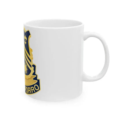 105 Cavalry Regiment (U.S. Army) White Coffee Mug - Go Mug Yourself