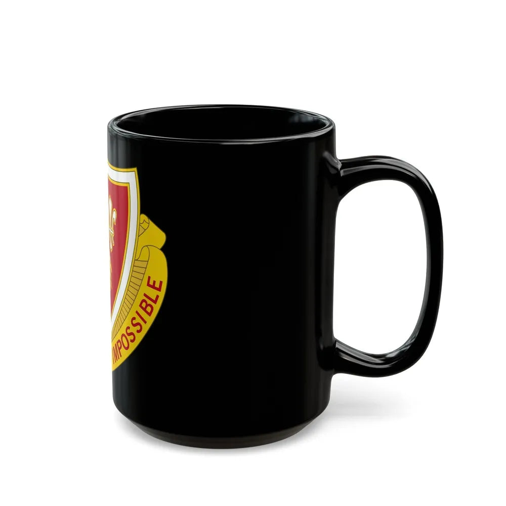 105 Engineer Battalion (U.S. Army) Black Coffee Mug-Go Mug Yourself