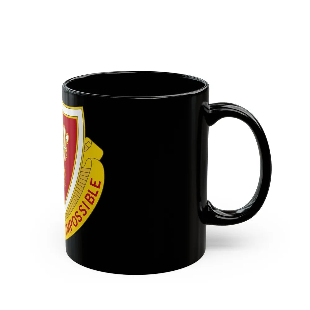 105 Engineer Battalion (U.S. Army) Black Coffee Mug-Go Mug Yourself