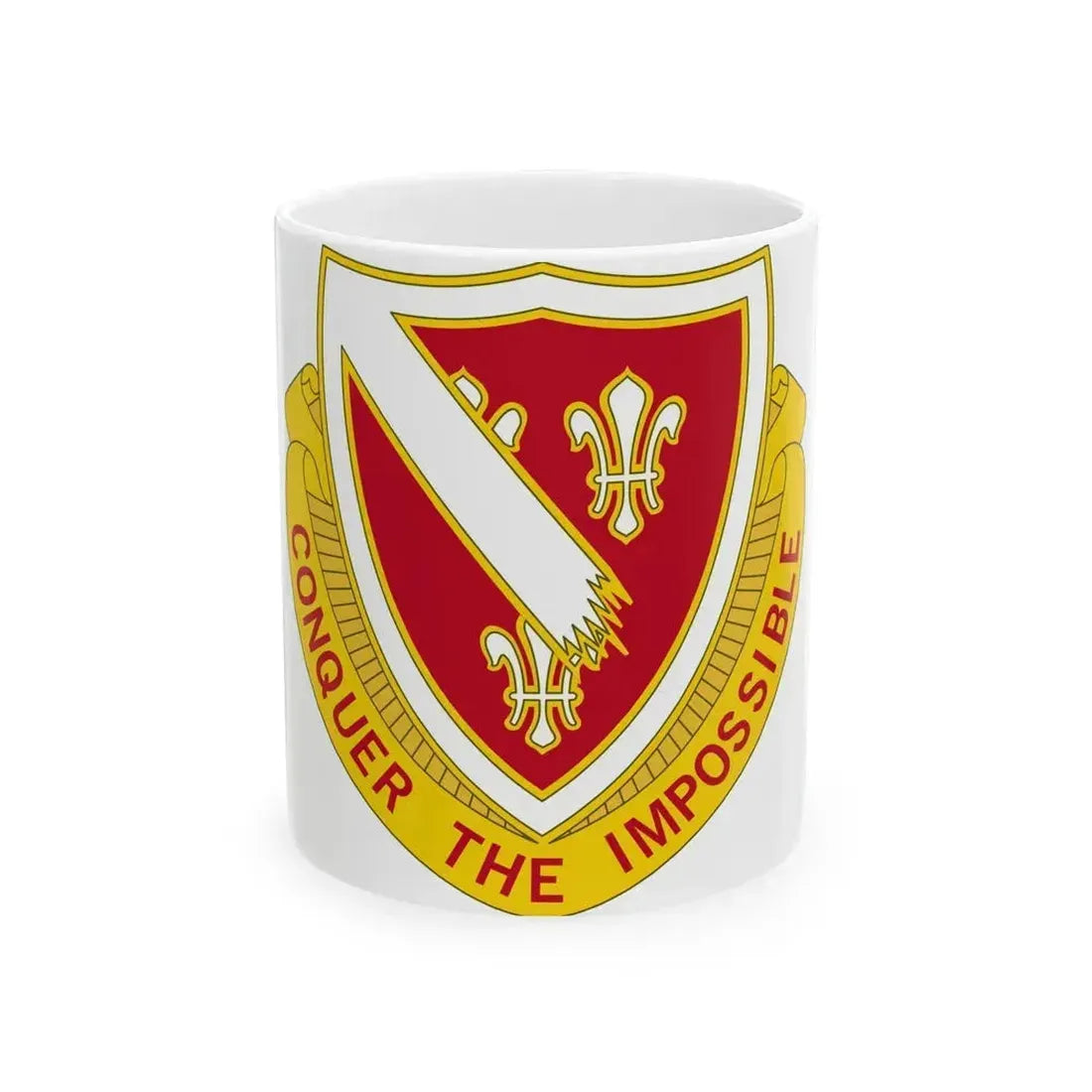 105 Engineer Battalion (U.S. Army) White Coffee Mug 11oz - Go Mug Yourself