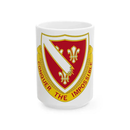 105 Engineer Battalion (U.S. Army) White Coffee Mug 15oz - Go Mug Yourself