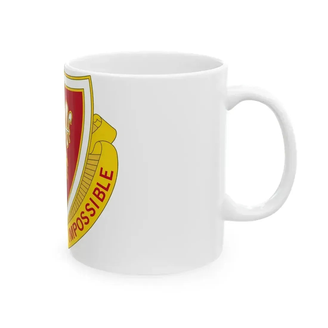 105 Engineer Battalion (U.S. Army) White Coffee Mug - Go Mug Yourself