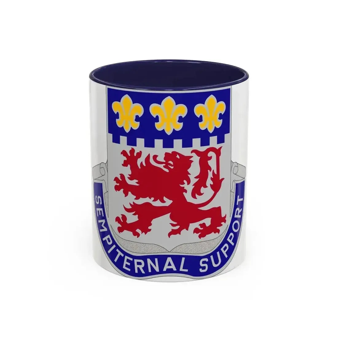 105 Engineer Group (U.S. Army) Accent Coffee Mug 11oz Navy - Go Mug Yourself