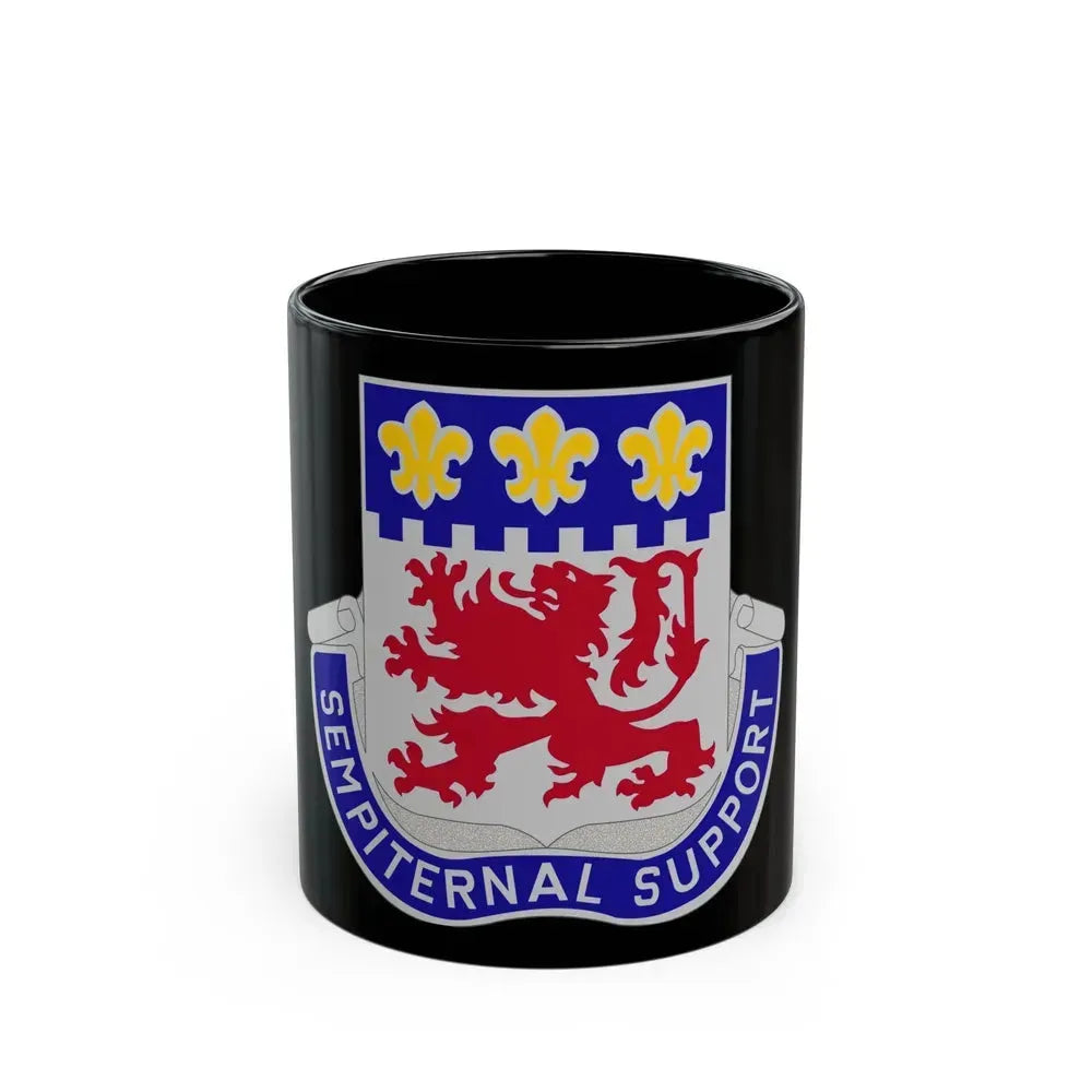 105 Engineer Group (U.S. Army) Black Coffee Mug 11oz - Go Mug Yourself
