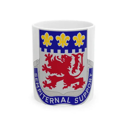 105 Engineer Group (U.S. Army) White Coffee Mug 11oz - Go Mug Yourself