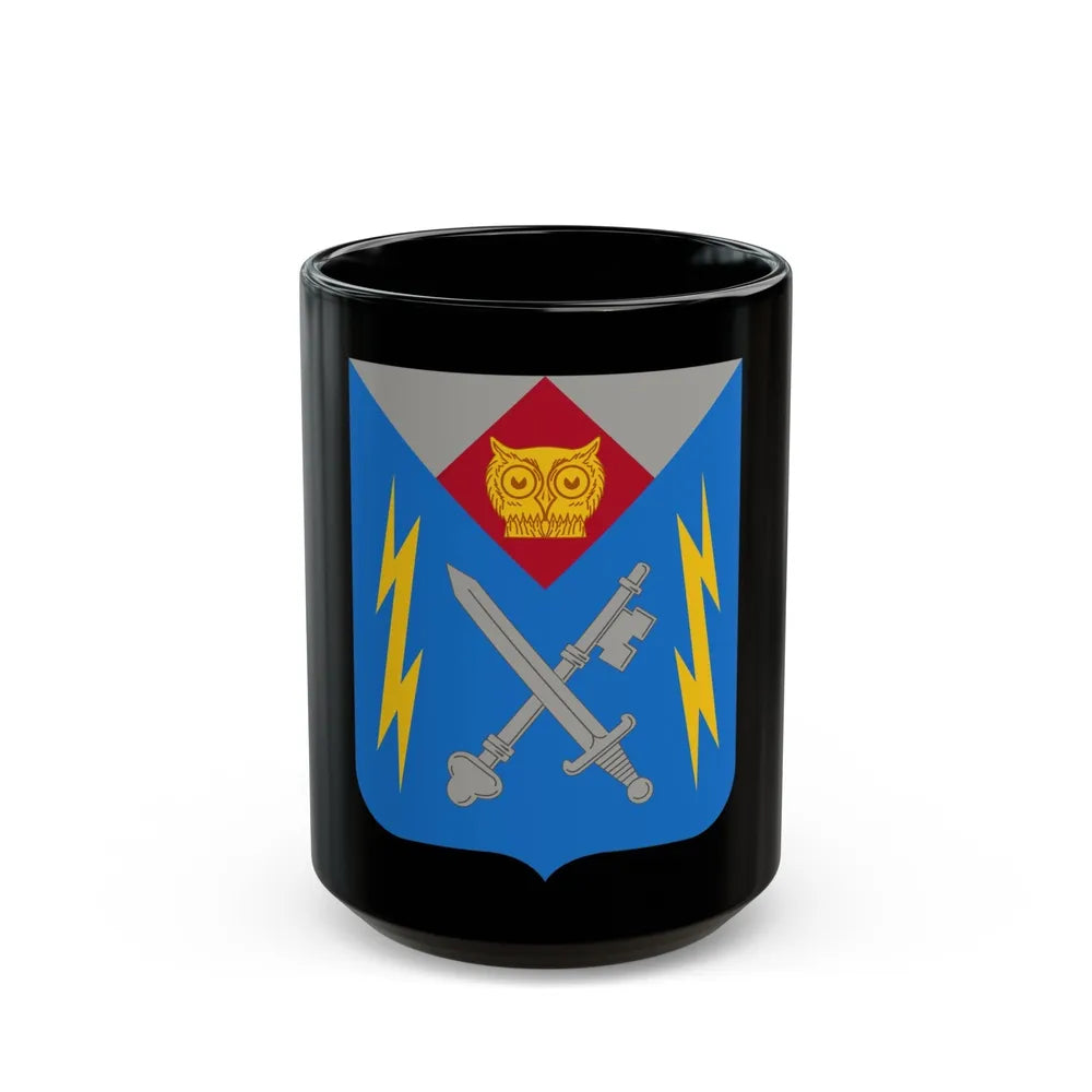 105 Military Intelligence Battalion 2 (U.S. Army) Black Coffee Mug-15oz-Go Mug Yourself