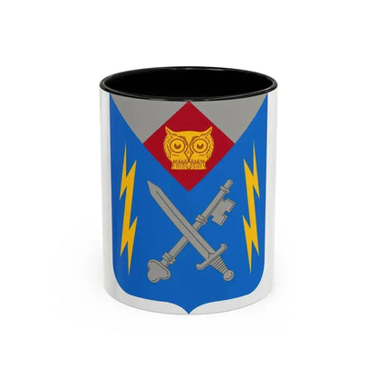 105 Military Intelligence Battalion 2 (U.S. Army) Accent Coffee Mug 11oz Black - Go Mug Yourself