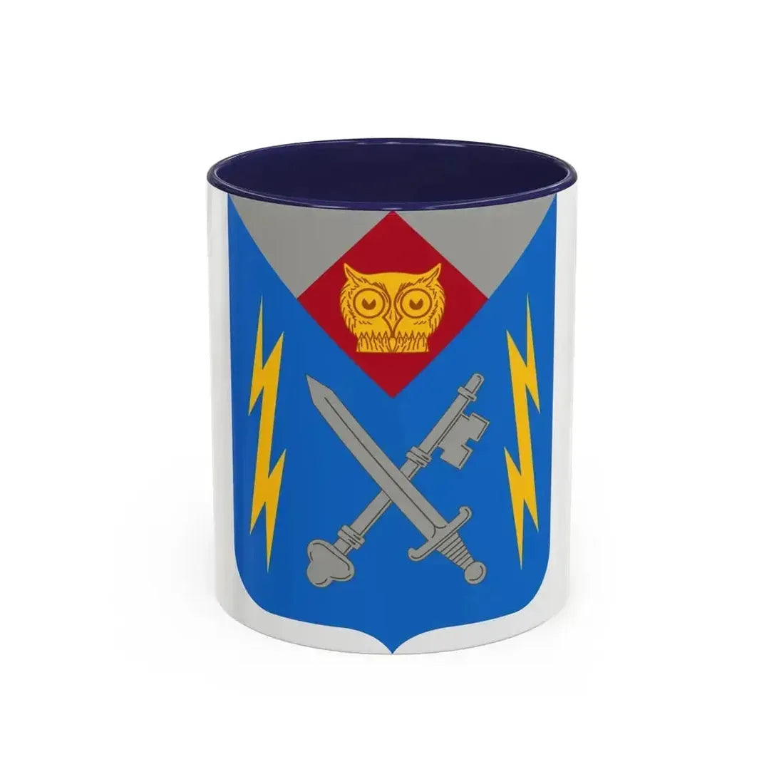 105 Military Intelligence Battalion 2 (U.S. Army) Accent Coffee Mug 11oz Navy - Go Mug Yourself