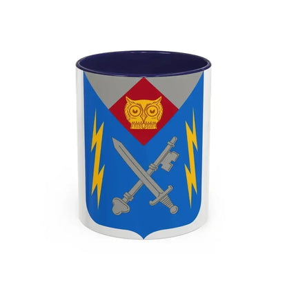 105 Military Intelligence Battalion 2 (U.S. Army) Accent Coffee Mug 11oz Navy - Go Mug Yourself