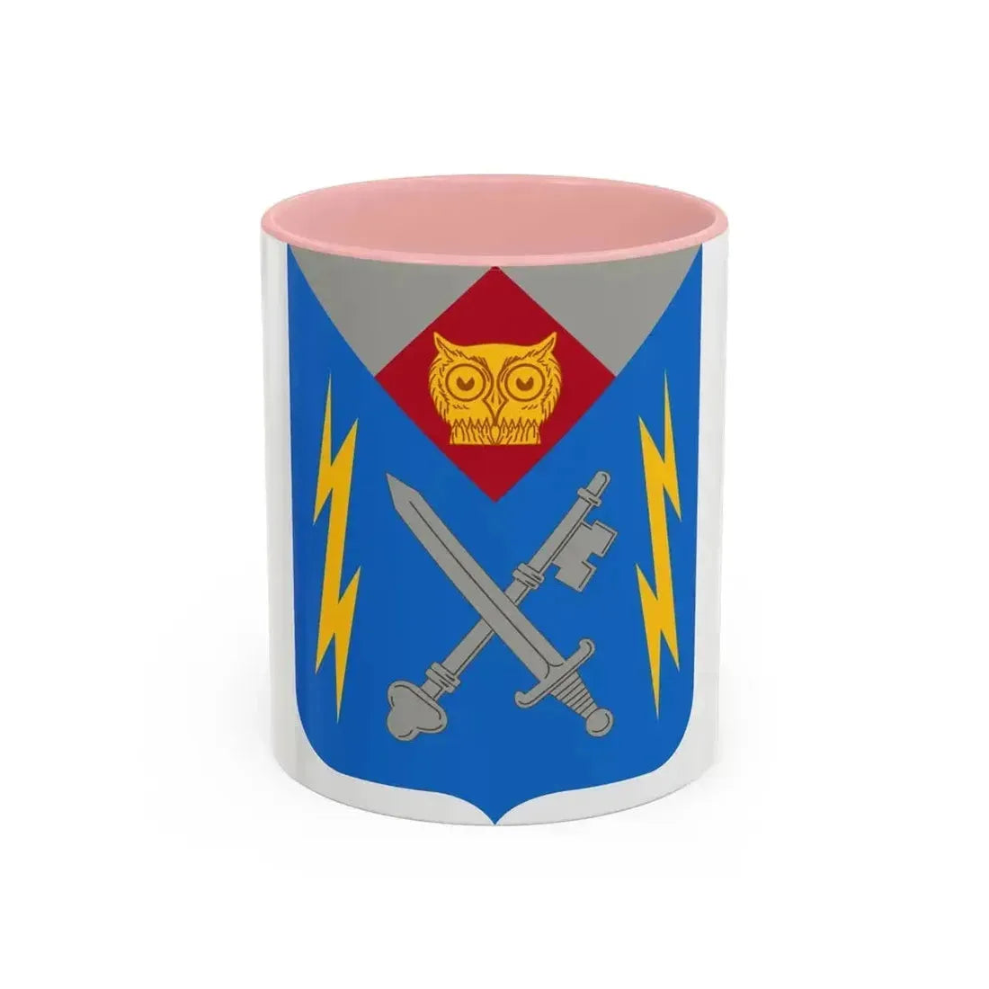 105 Military Intelligence Battalion 2 (U.S. Army) Accent Coffee Mug 11oz Pink - Go Mug Yourself