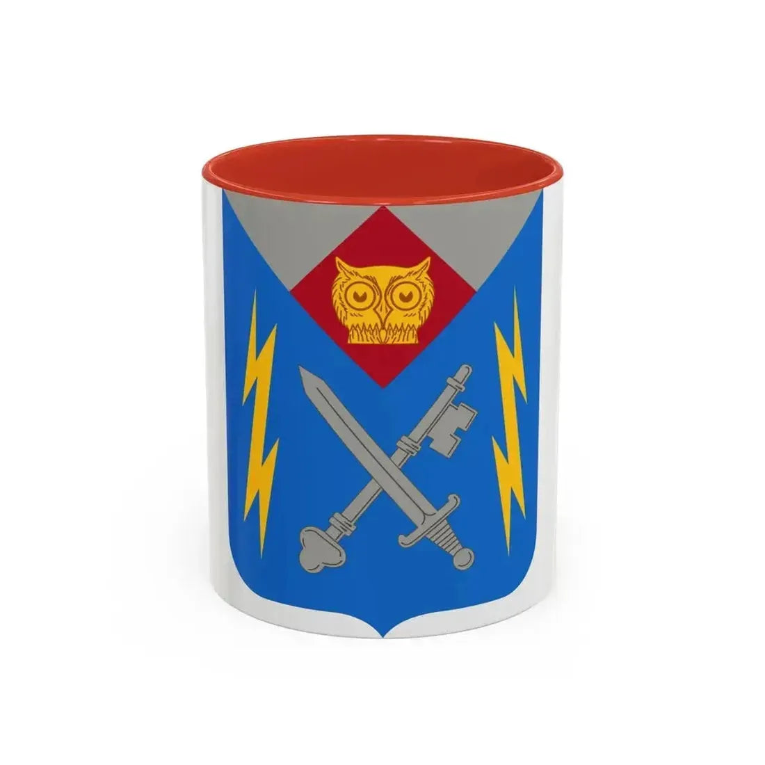 105 Military Intelligence Battalion 2 (U.S. Army) Accent Coffee Mug 11oz Red - Go Mug Yourself