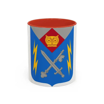 105 Military Intelligence Battalion 2 (U.S. Army) Accent Coffee Mug 11oz Red - Go Mug Yourself