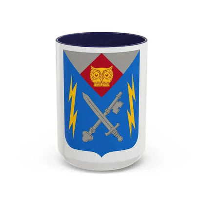 105 Military Intelligence Battalion 2 (U.S. Army) Accent Coffee Mug 15oz Navy - Go Mug Yourself
