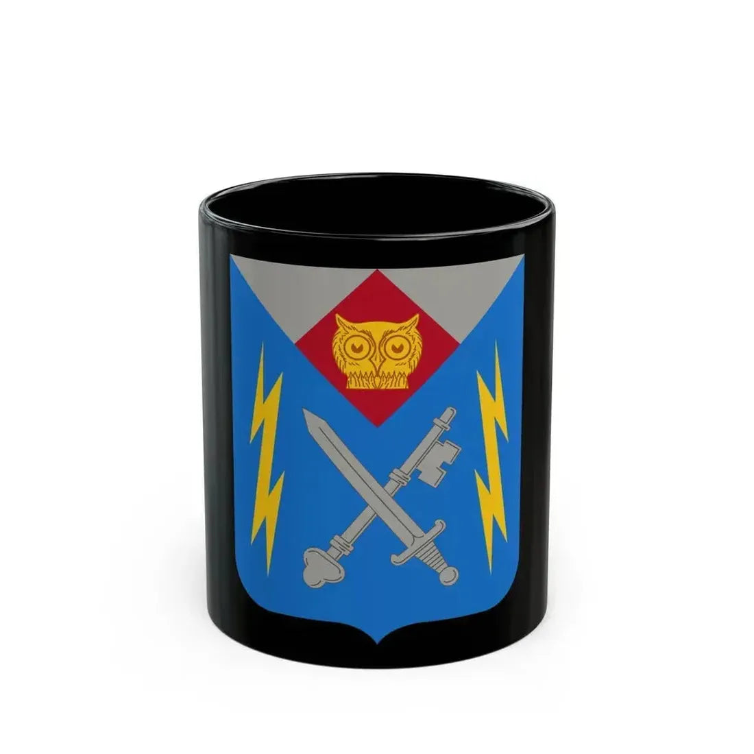 105 Military Intelligence Battalion 2 (U.S. Army) Black Coffee Mug 11oz - Go Mug Yourself