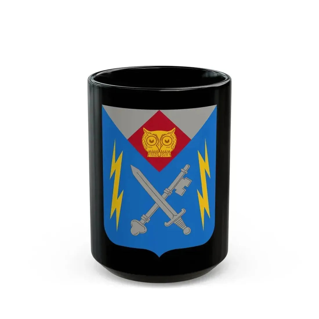 105 Military Intelligence Battalion 2 (U.S. Army) Black Coffee Mug - Go Mug Yourself
