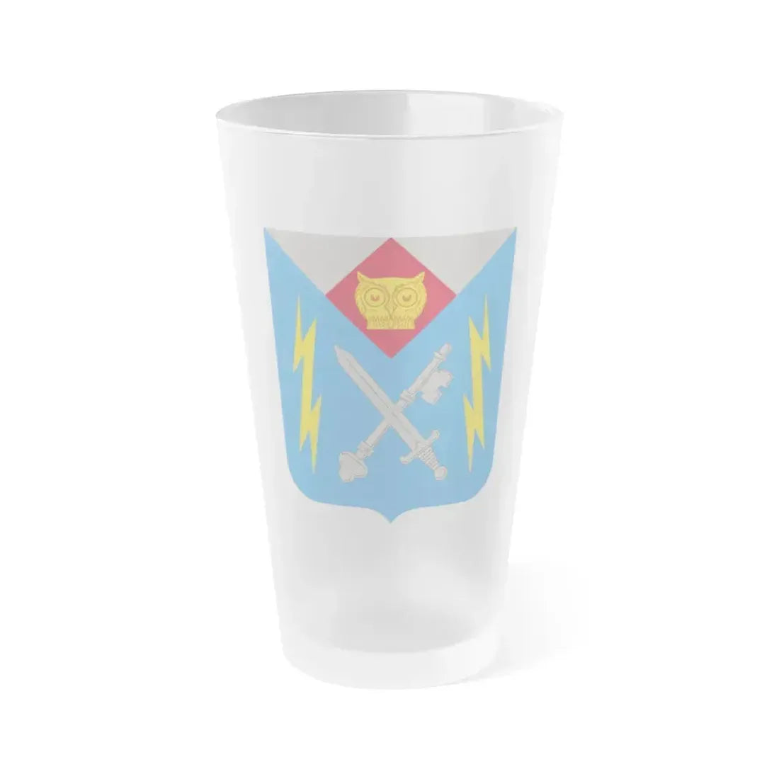 105 Military Intelligence Battalion 2 (U.S. Army) Frosted Pint Glass 16oz Default Title - Go Mug Yourself