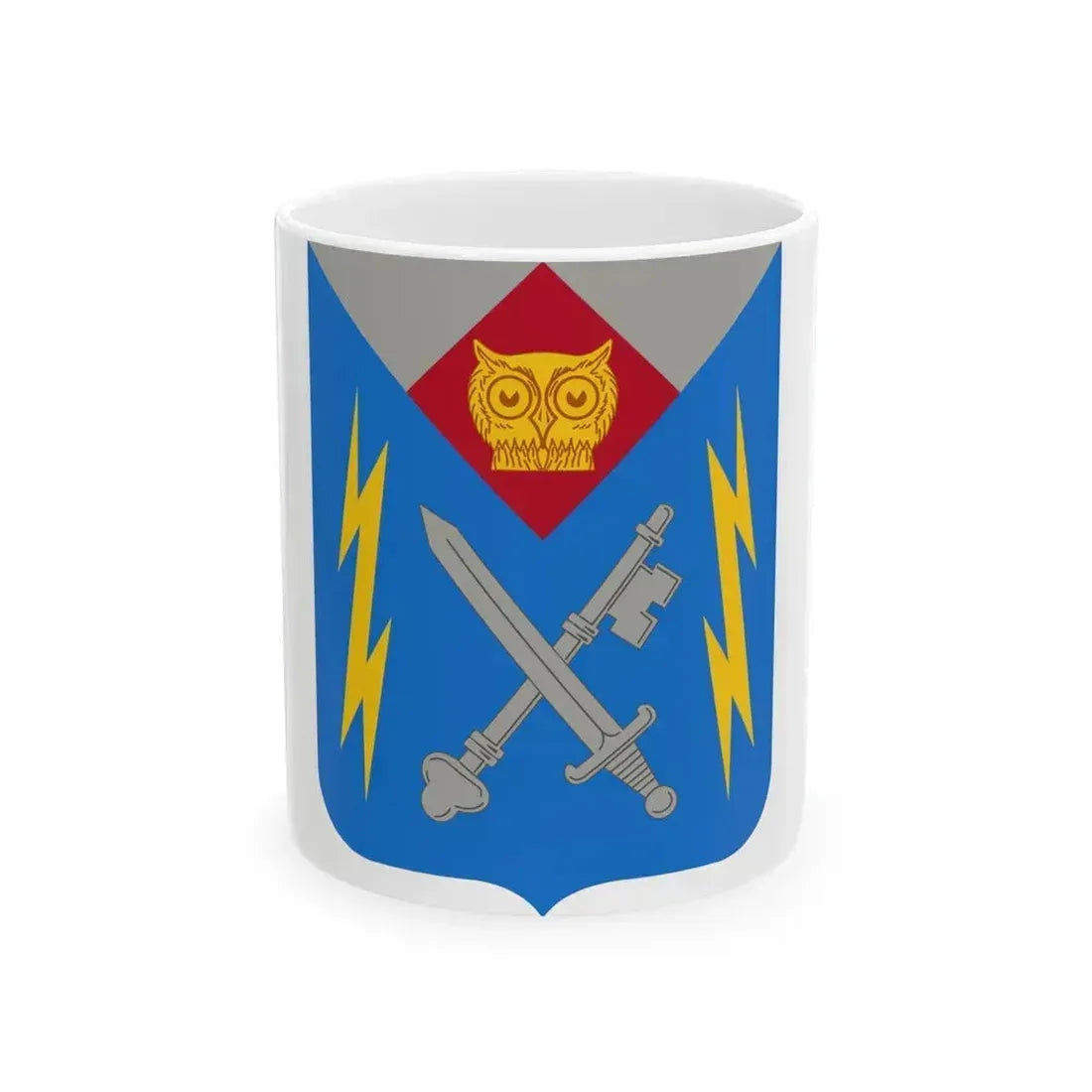 105 Military Intelligence Battalion 2 (U.S. Army) White Coffee Mug 11oz - Go Mug Yourself