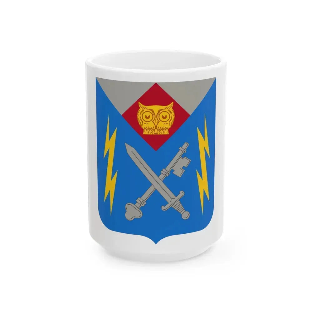 105 Military Intelligence Battalion 2 (U.S. Army) White Coffee Mug 15oz - Go Mug Yourself