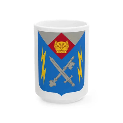 105 Military Intelligence Battalion 2 (U.S. Army) White Coffee Mug 15oz - Go Mug Yourself
