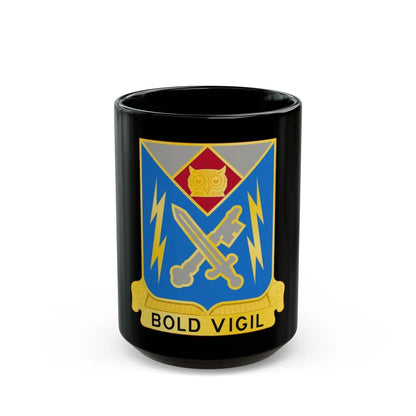 105 Military Intelligence Battalion (U.S. Army) Black Coffee Mug-15oz-Go Mug Yourself