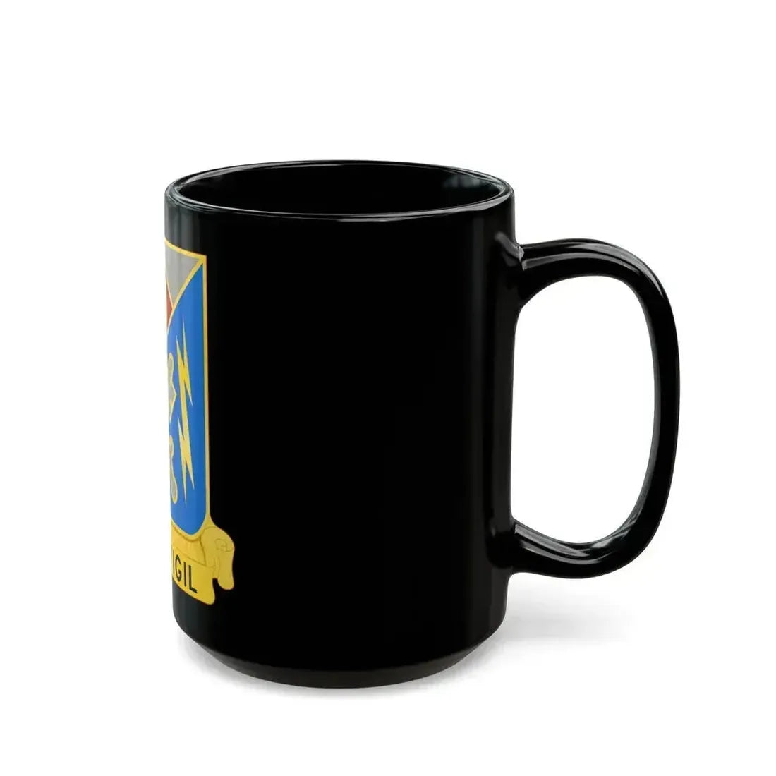 105 Military Intelligence Battalion (U.S. Army) Black Coffee Mug - Go Mug Yourself