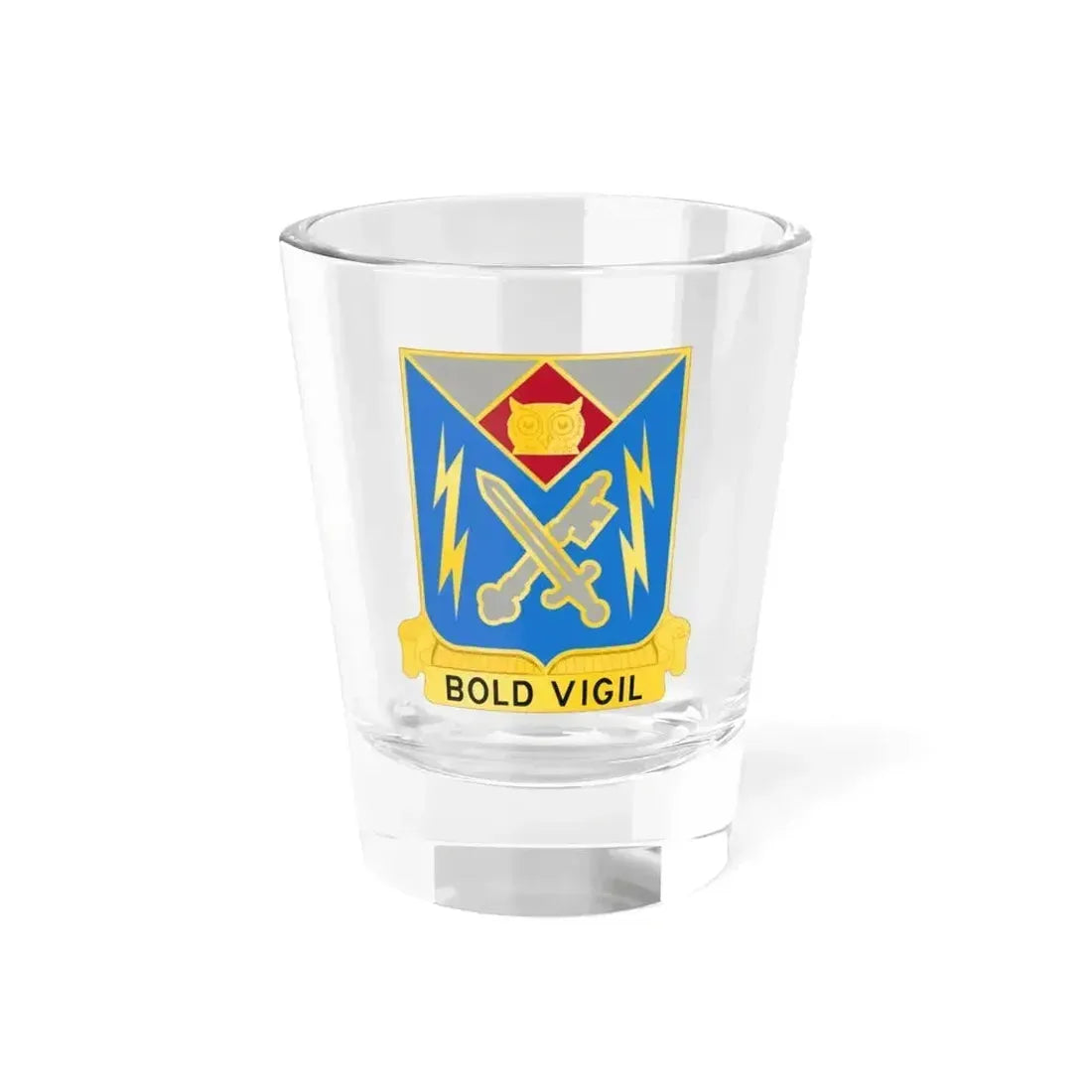105 Military Intelligence Battalion (U.S. Army) Shot Glass 1.5oz 1.5oz - Go Mug Yourself