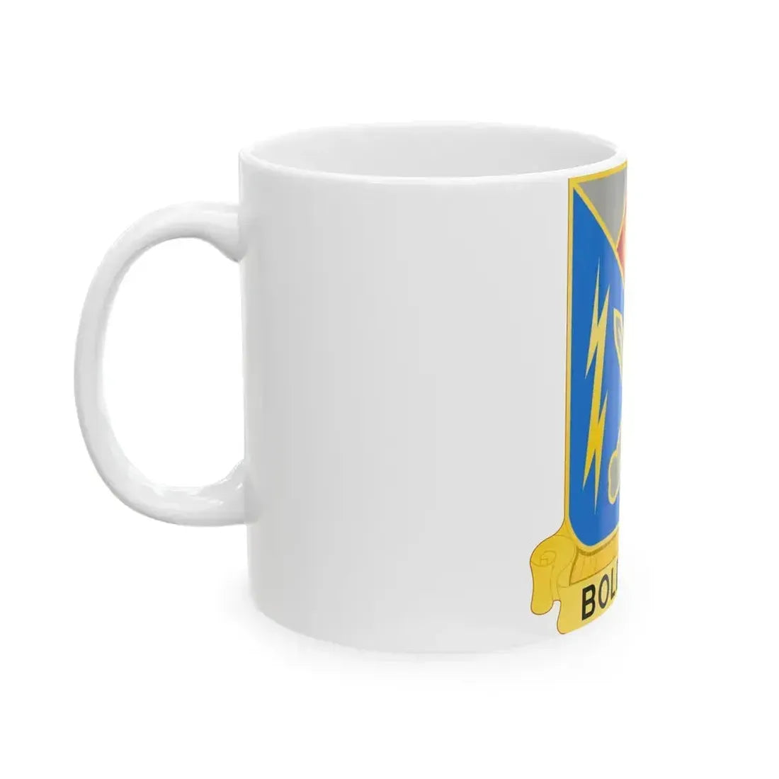 105 Military Intelligence Battalion (U.S. Army) White Coffee Mug - Go Mug Yourself