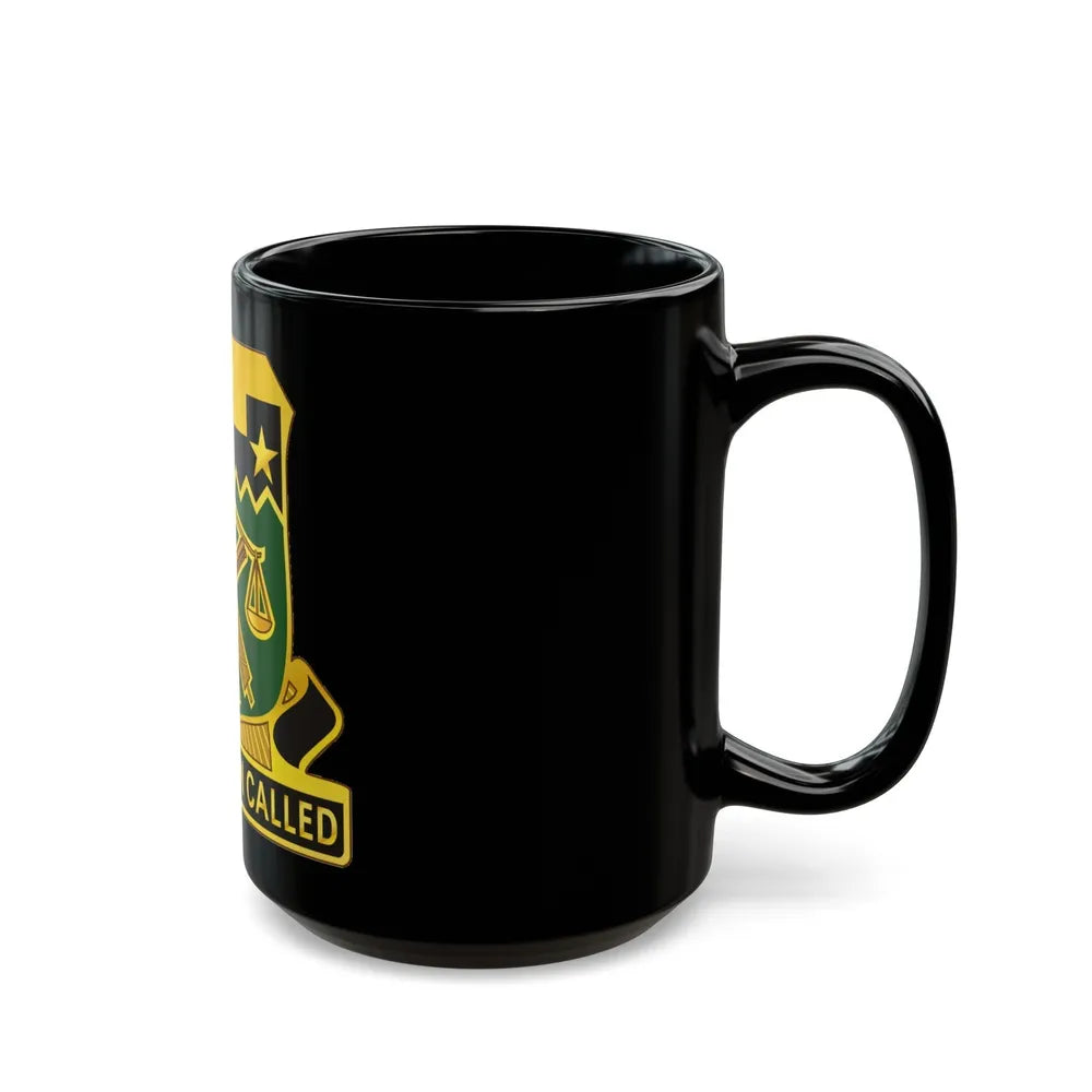 105 Military Police Battalion (U.S. Army) Black Coffee Mug-Go Mug Yourself