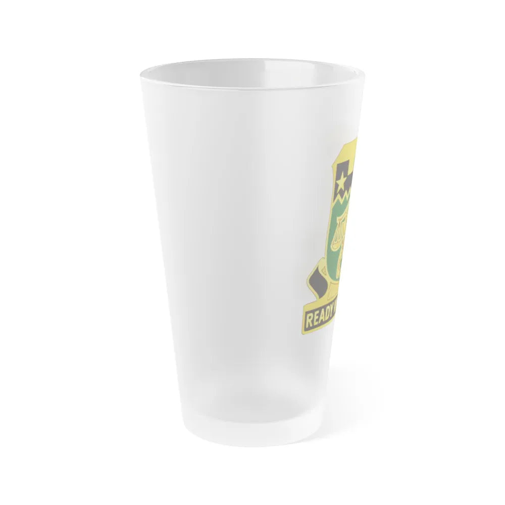 105 Military Police Battalion (U.S. Army) Frosted Pint Glass 16oz-Go Mug Yourself