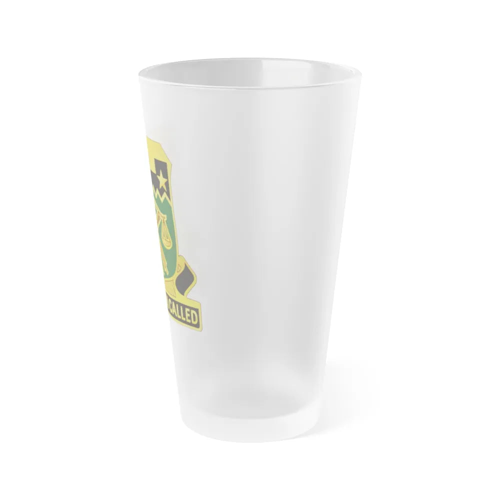 105 Military Police Battalion (U.S. Army) Frosted Pint Glass 16oz-Go Mug Yourself