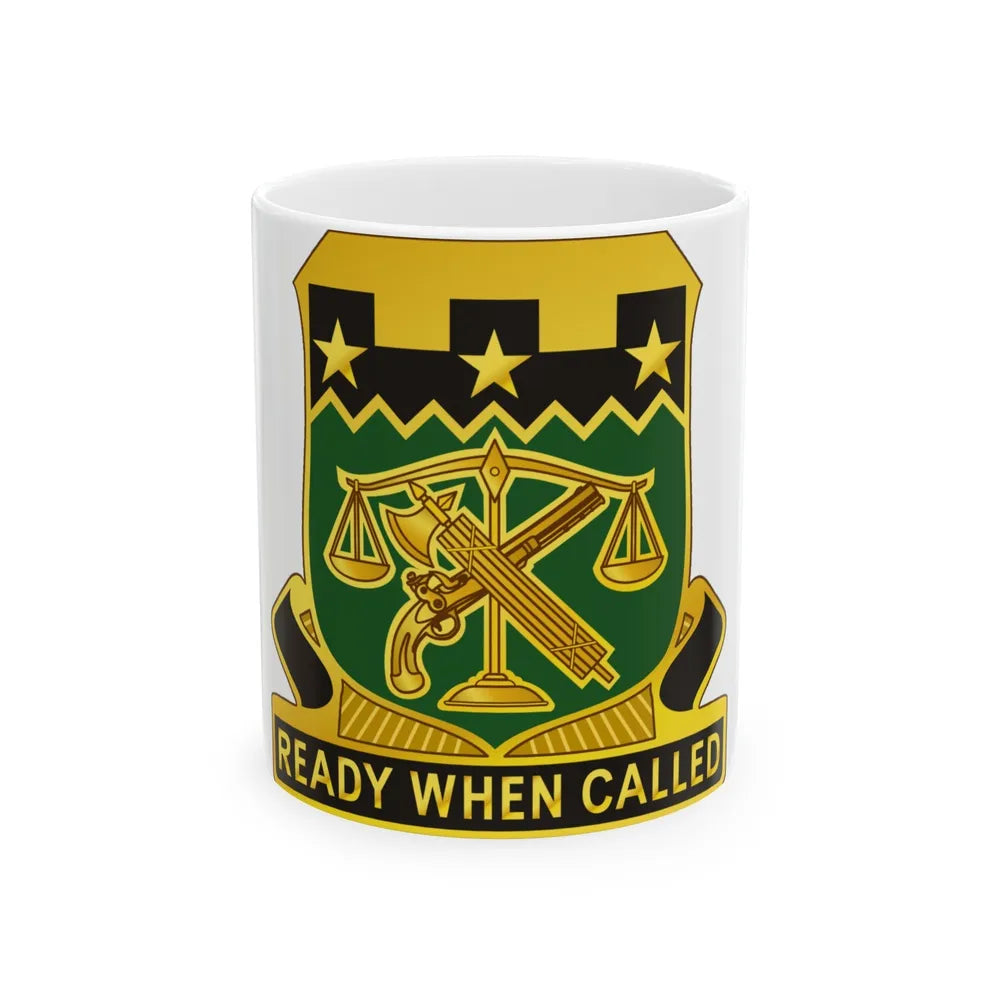 105 Military Police Battalion (U.S. Army) White Coffee Mug-11oz-Go Mug Yourself