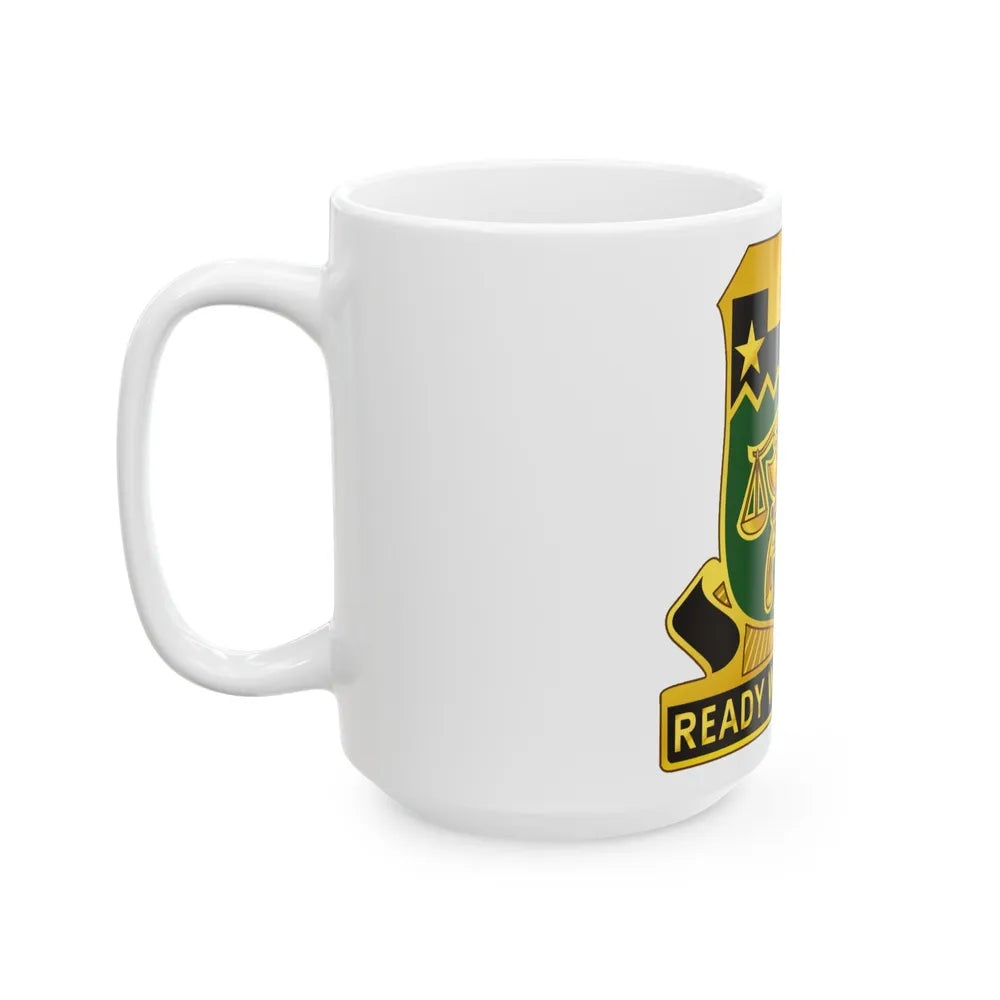 105 Military Police Battalion (U.S. Army) White Coffee Mug-Go Mug Yourself