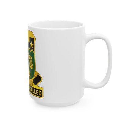 105 Military Police Battalion (U.S. Army) White Coffee Mug-Go Mug Yourself