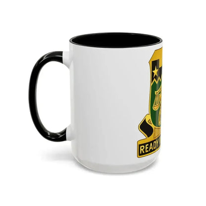 105 Military Police Battalion (U.S. Army) Accent Coffee Mug - Go Mug Yourself