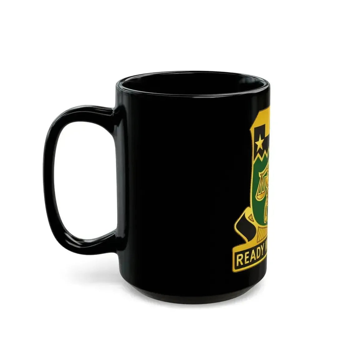 105 Military Police Battalion (U.S. Army) Black Coffee Mug - Go Mug Yourself