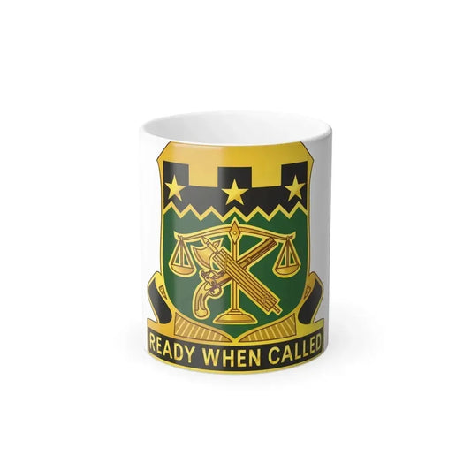 105 Military Police Battalion (U.S. Army) Color Changing Coffee Mug 11oz - Go Mug Yourself