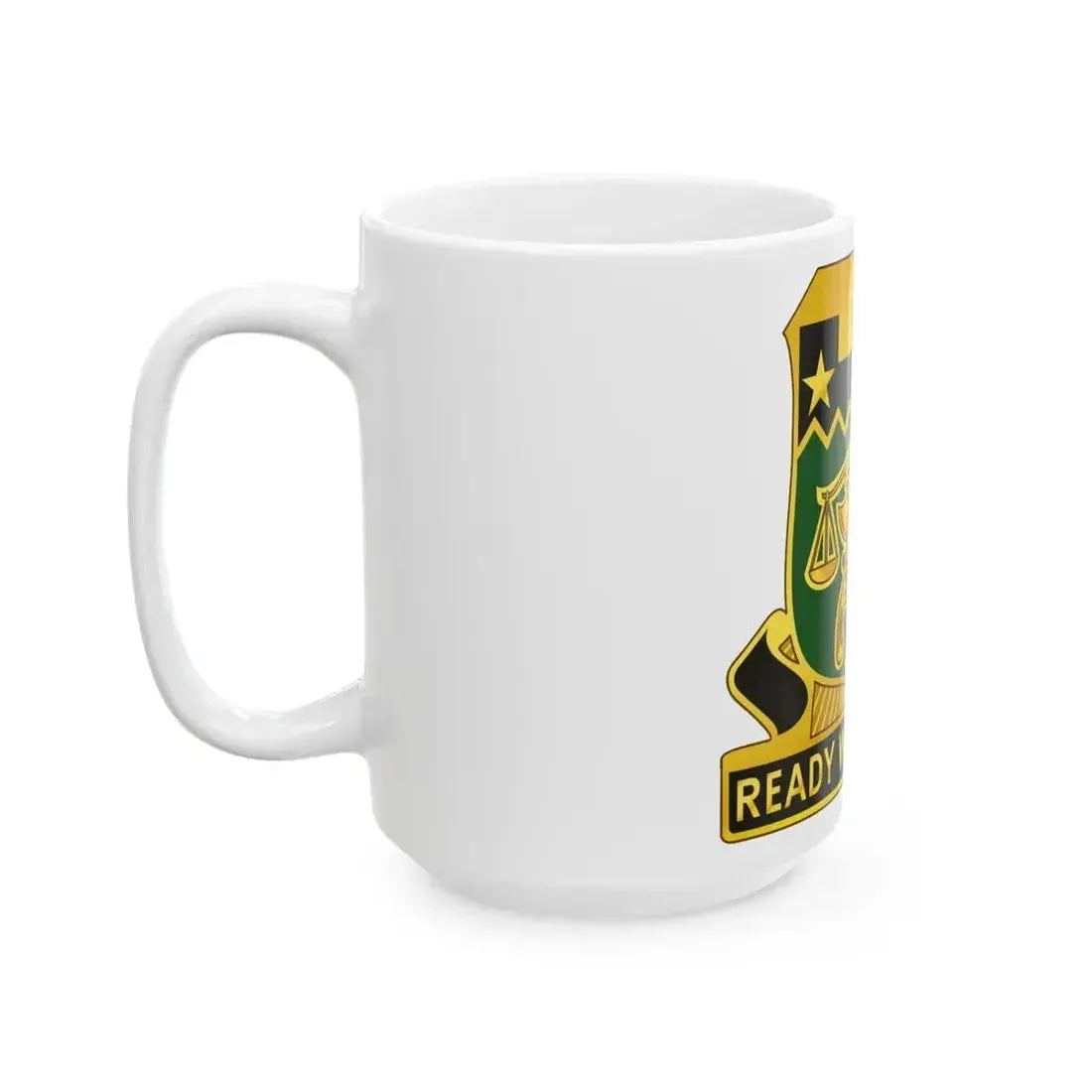 105 Military Police Battalion (U.S. Army) White Coffee Mug - Go Mug Yourself