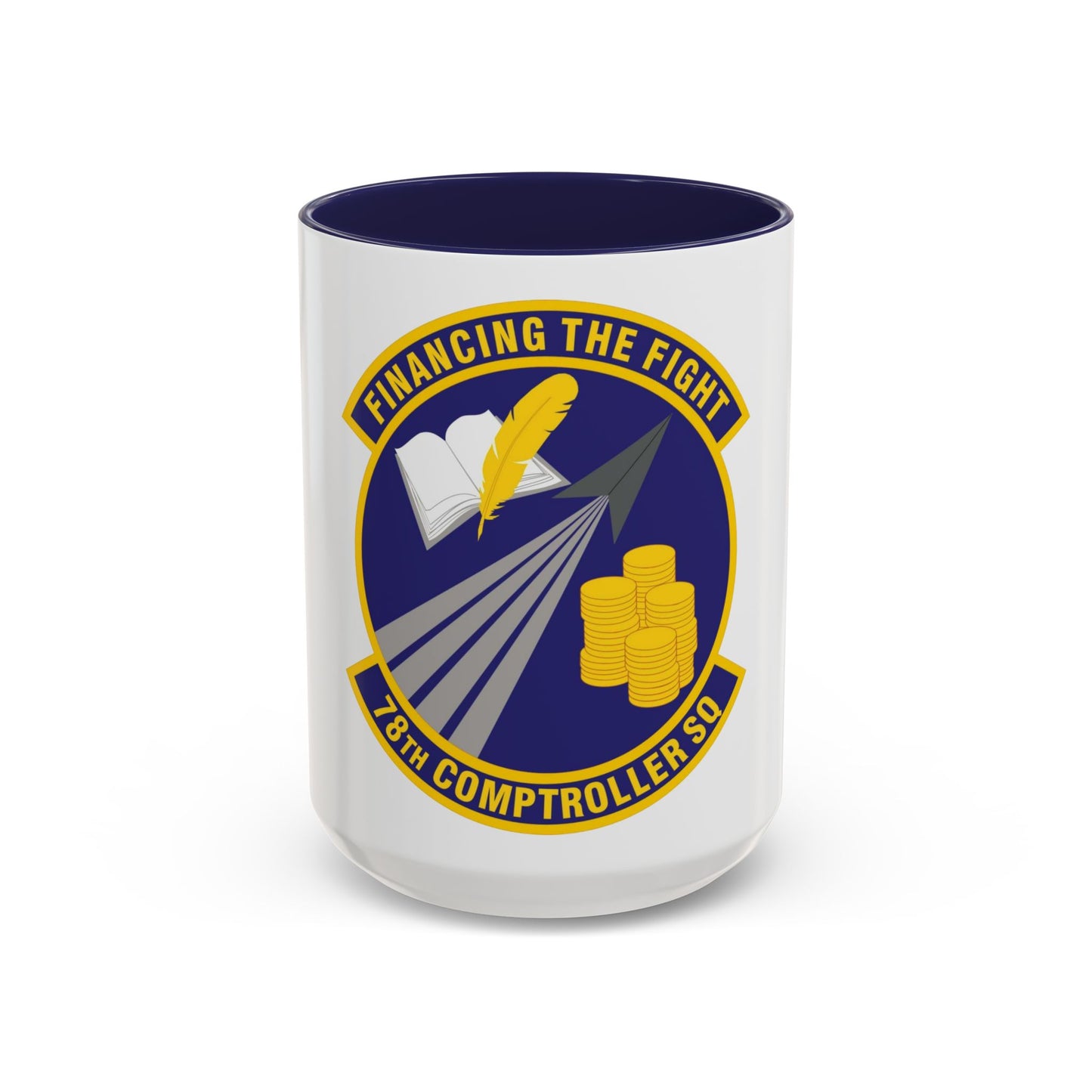 78 Comptroller Squadron AFMC (U.S. Air Force) Accent Coffee Mug