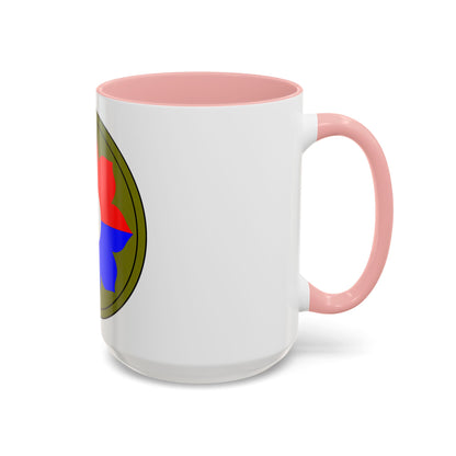 9th Infantry Division patch (U.S. Army) Accent Coffee Mug