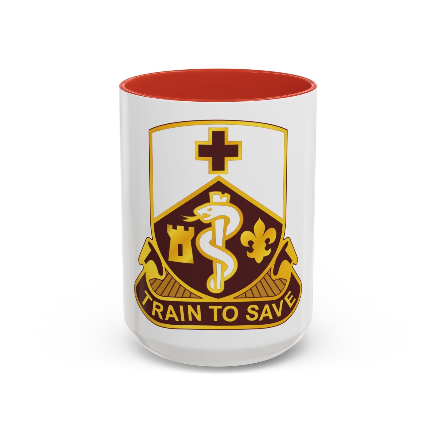 187 Medical Battalion (U.S. Army) Accent Coffee Mug