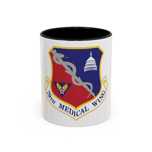 79th Medical Wing (U.S. Air Force) Accent Coffee Mug