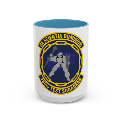 780th Test Squadron (U.S. Air Force) Accent Coffee Mug