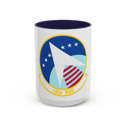 193 Special Operations Squadron (U.S. Air Force) Accent Coffee Mug