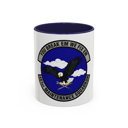 461st Maintenance Squadron (U.S. Air Force) Accent Coffee Mug