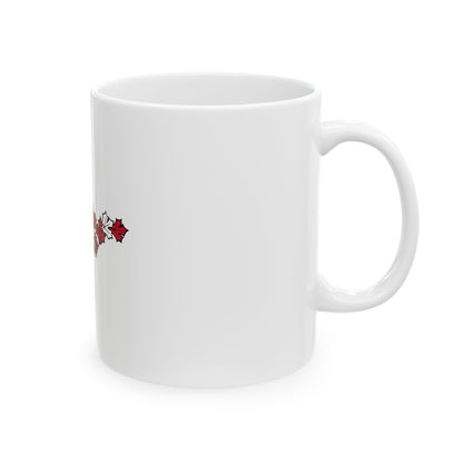 Canadian Helm - White Coffee Mug